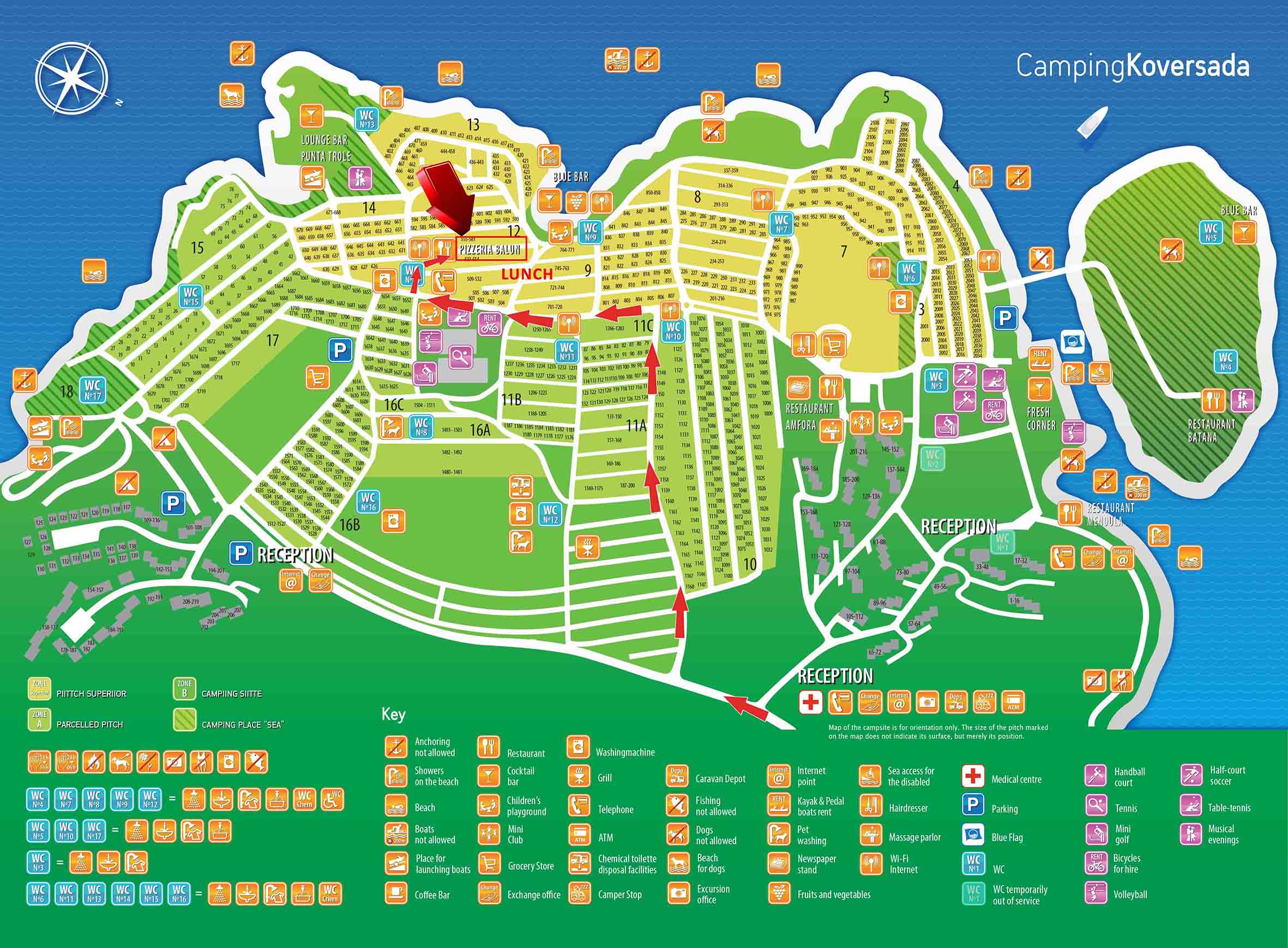 Koversada mapa